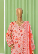 Vital By HZ Textiles Embroidered Doriya 3 Piece Unstitched Suit HZ25VE D-VEC-1261